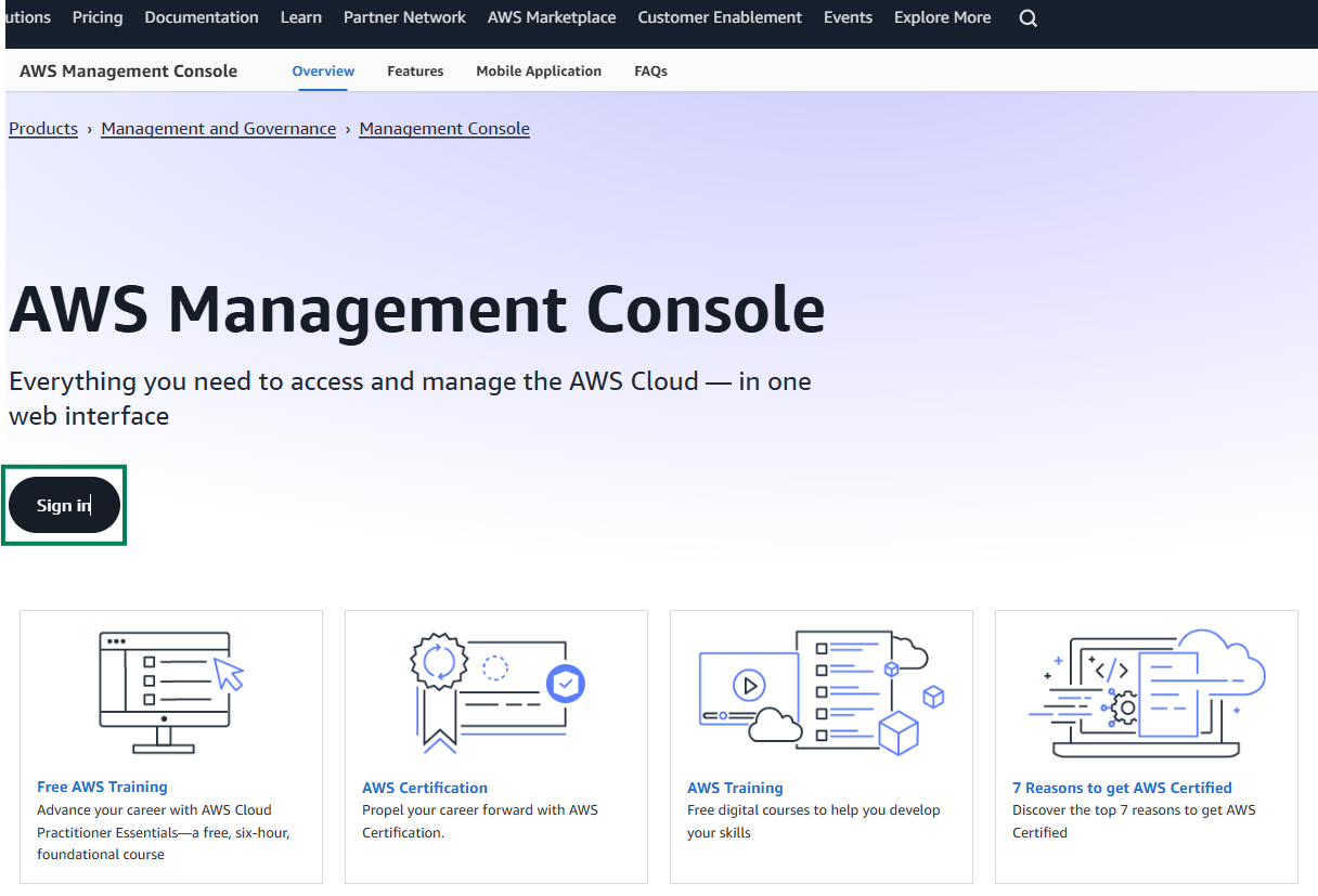 AWS Dashboard 1