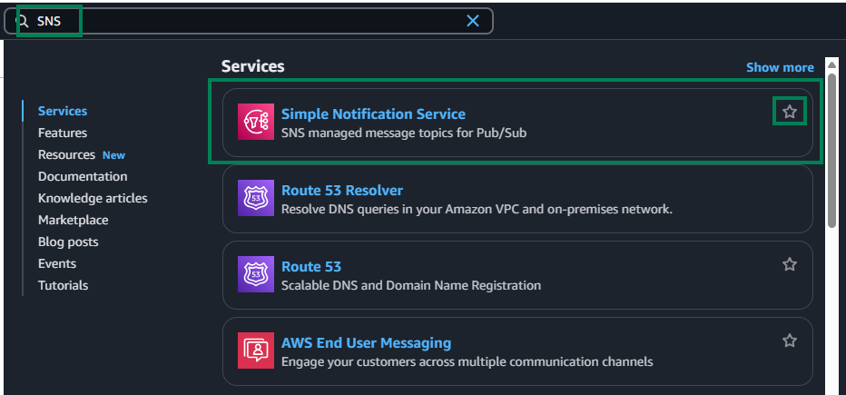 AWS SNS Topic 4