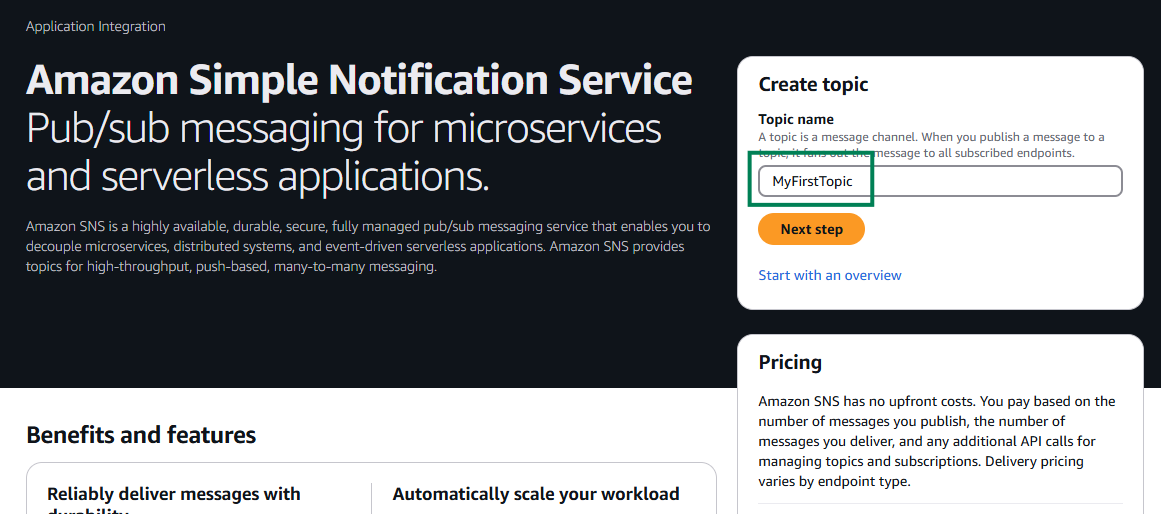 AWS SNS Topic 5