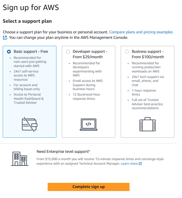 AWS Step 11