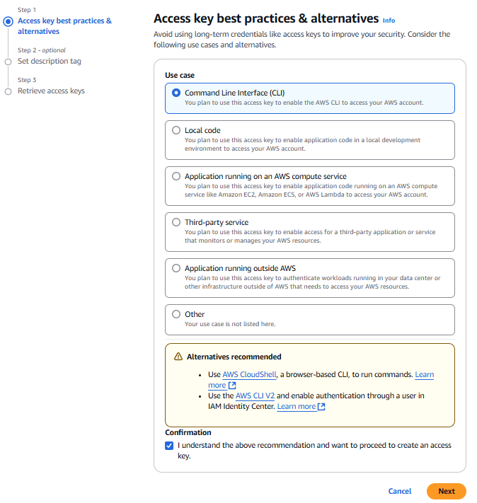 User in Dashboard